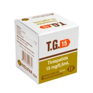 TG 15mg/0,50ml 4 ampollas