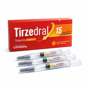 Tirzedral 15mg 4 jeringas