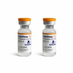 2 ampollas lipoless 15mg/0,5ml